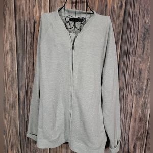 Light gray men's sweater